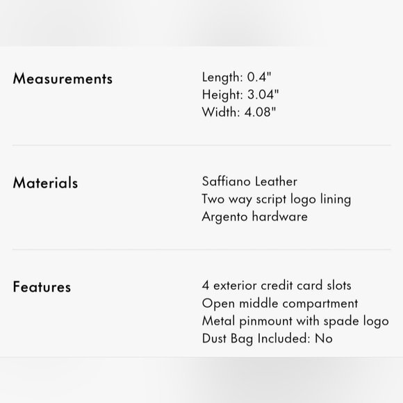 New Kate Spade Madison Card Holder In Pale Amethis With Kate Spade Earrings.NWT - Picture 15 of 16